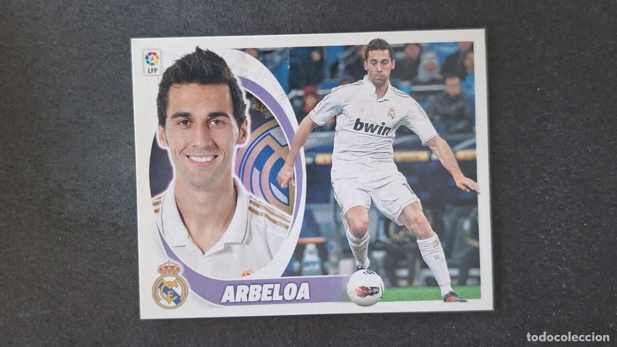 Fu&szlig;ball-Sticker: ARBELOA REAL MADRID LIGA ESTE 2012 2013 12 13 NUNCA PEGADO SIN PEGAR