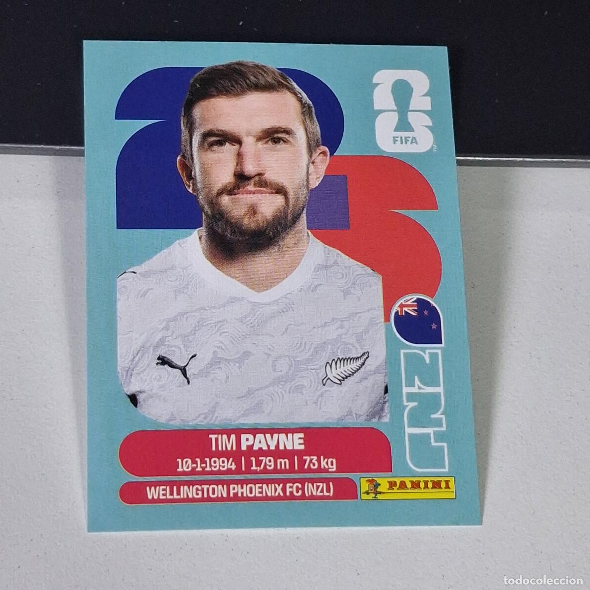 Fu&szlig;ball-Sticker: B2 NZL6 TIM PAYNE 6 NUEVA ZELANDA NZL NEW ZEALAND MUNDIAL FIFA WORLD CUP 2026 STICKER PANINI