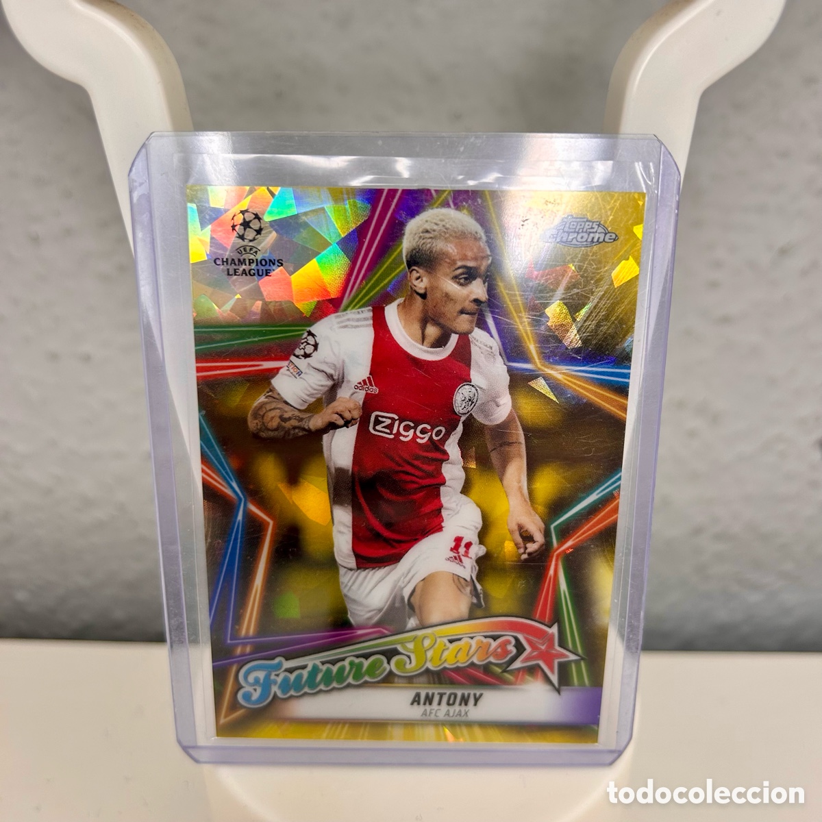 Cromos de F&uacute;tbol: Antony 2021/22 Future Stars Topps Chrome 24/99 FS-6
