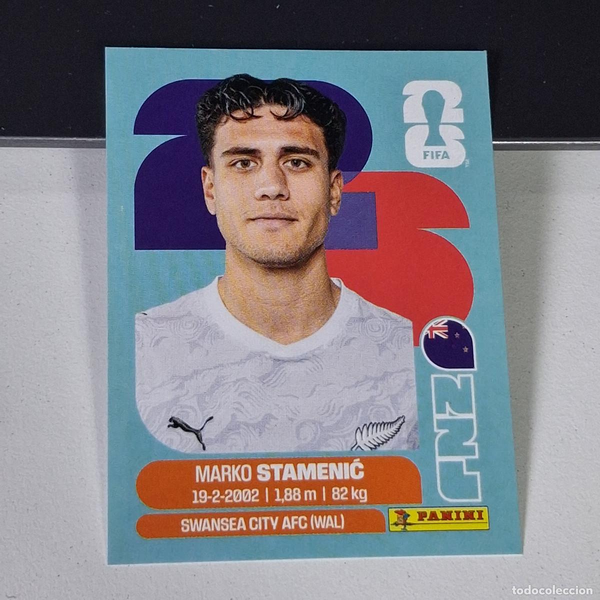 Cromos de F&uacute;tbol: B2 NZL15 MARKO STAMENIĆ 15 NUEVA ZELANDA NZL NEW ZEALAND MUNDIAL FIFA WORLD CUP 2026 STICKER PANINI