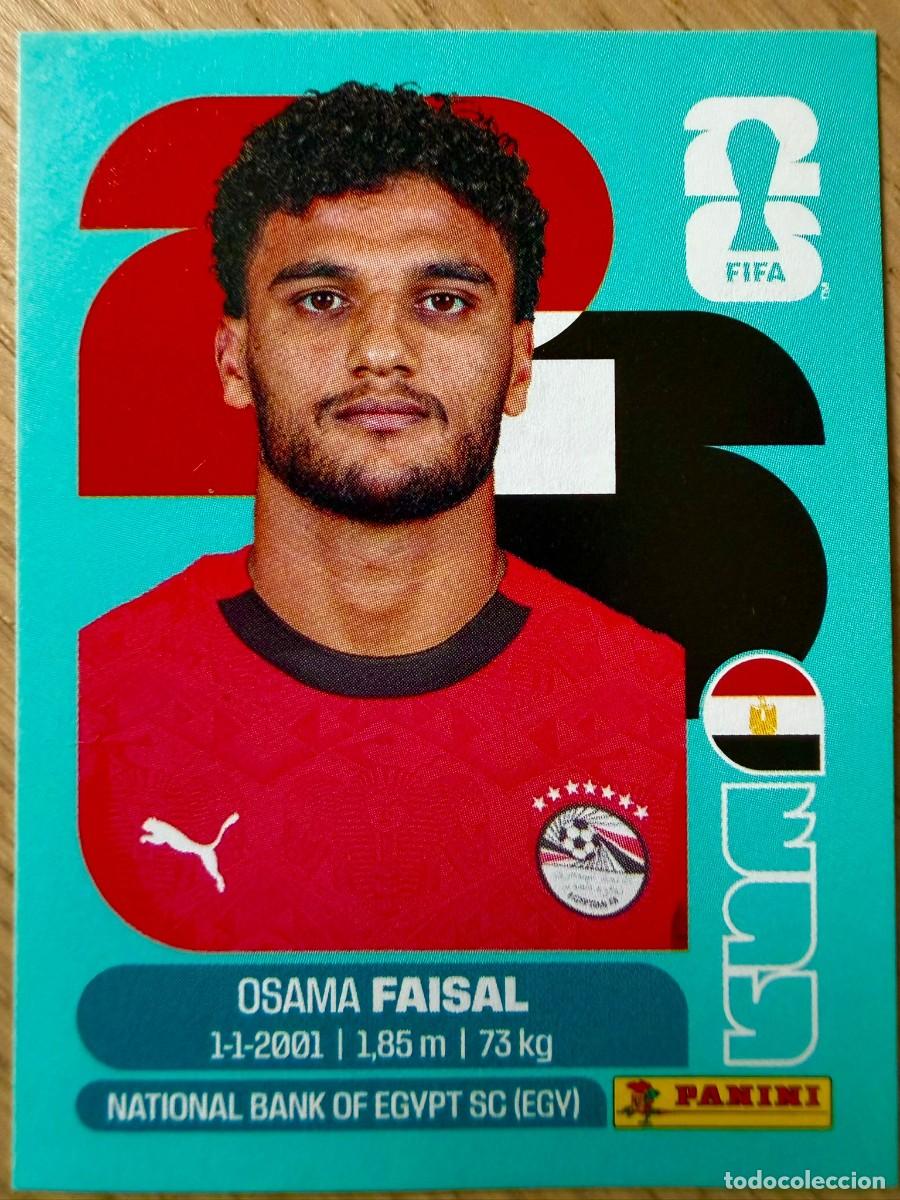 Cromos de F&uacute;tbol: EGY16 EGY 16 OSAMA FAISAL EGYPTO MUNDIAL FIFA WORLD CUP 2026 26 STICKER CROMO PANINI SIN PEGAR