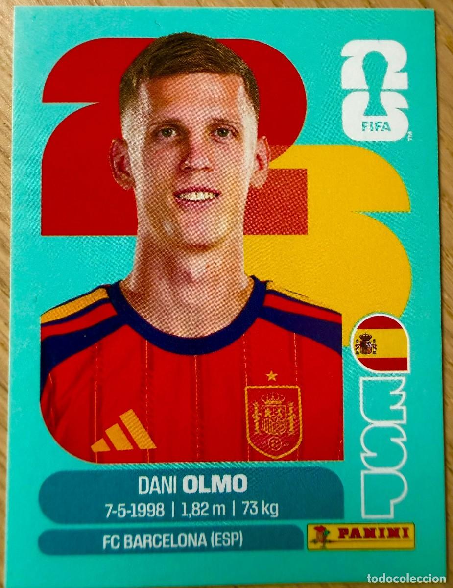 Cromos de F&uacute;tbol: ESP16 ESP 16 DANI OLMO ESPA&Ntilde;A MUNDIAL FIFA WORLD CUP 2026 26 STICKER CROMO PANINI SIN PEGAR