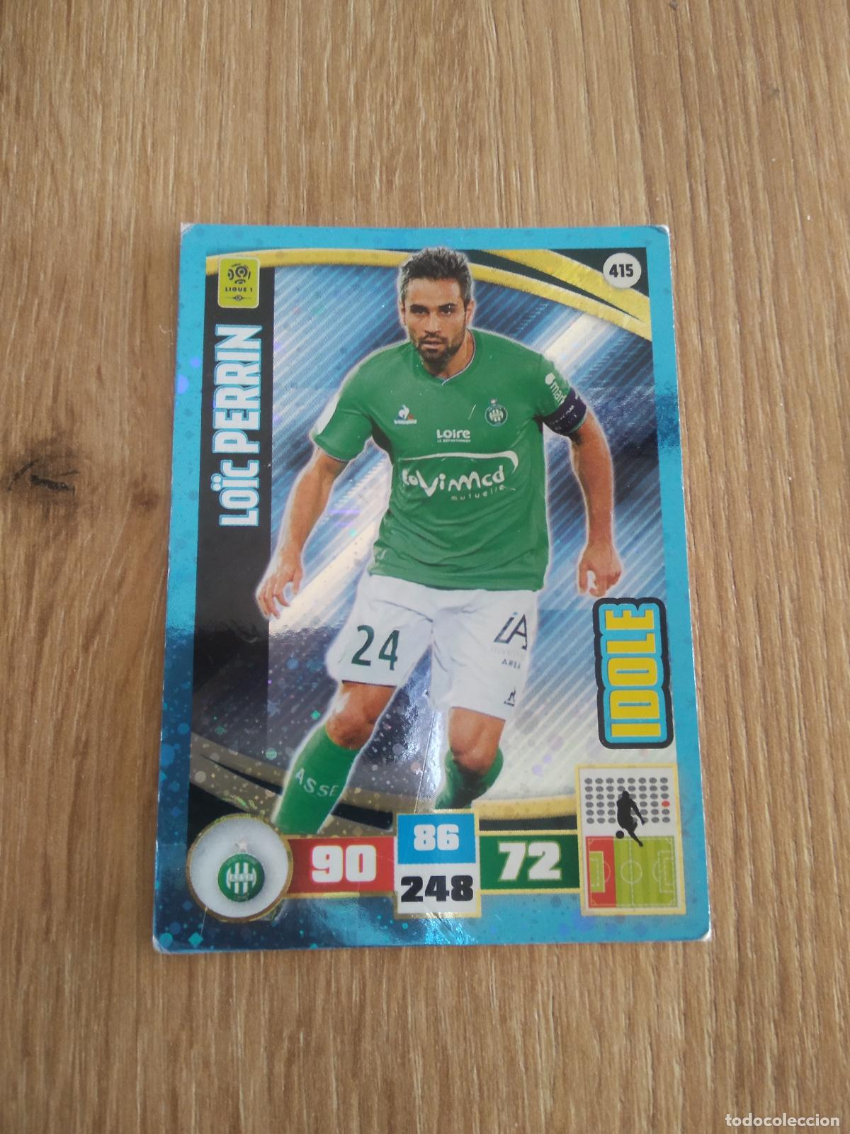 Cromos de F&uacute;tbol: 415 PERRIN SAINT-ETIENNE CROMO FUTBOL PANINI LIGA FRANCIA 2016-2017 FOOT LIGUE 1 ADRENALYN 16-17