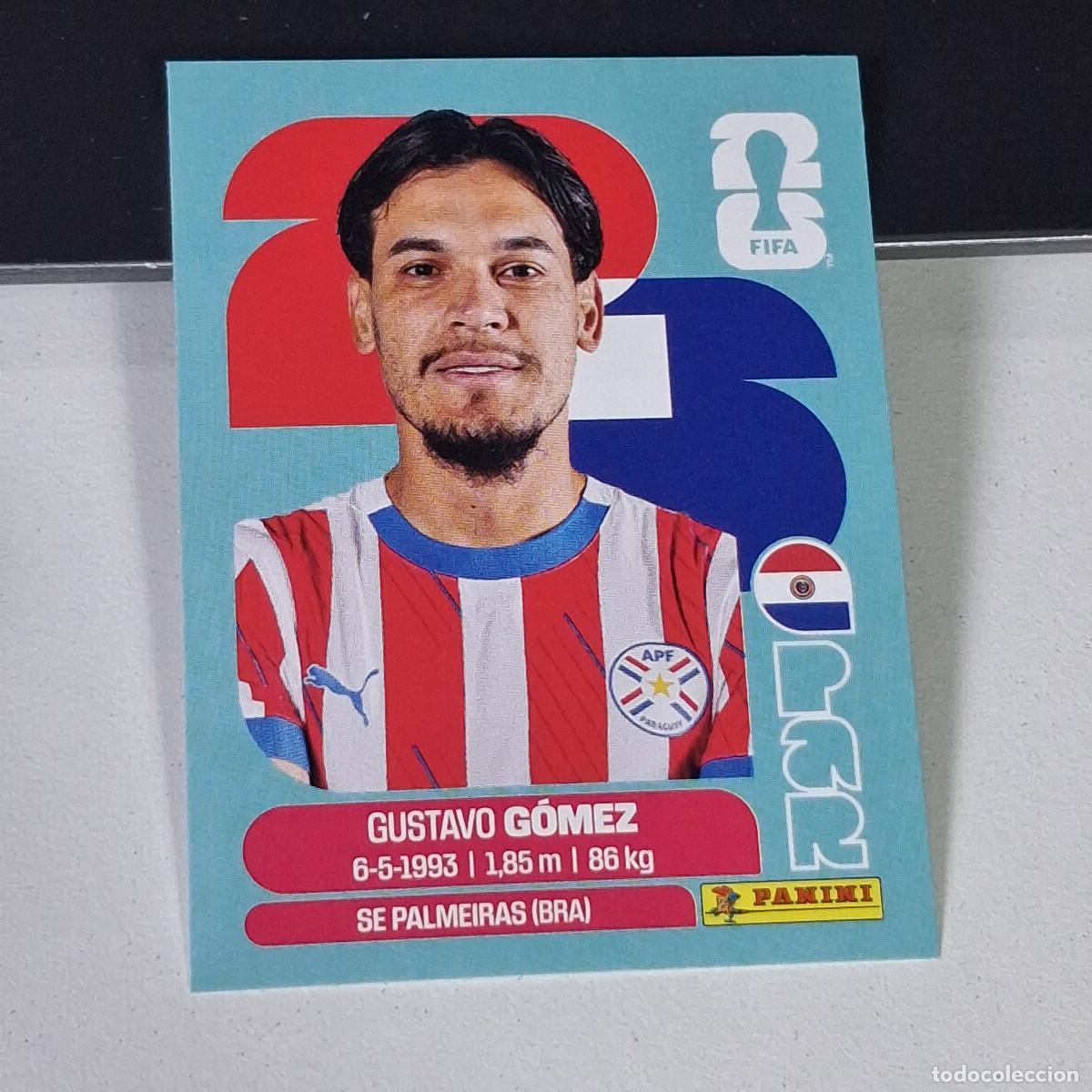 Cromos de F&uacute;tbol: B2 PAR4 GUSTAVO G&Oacute;MEZ 4 PARAGUAY PAR MUNDIAL FIFA WORLD CUP 2026 STICKER PANINI