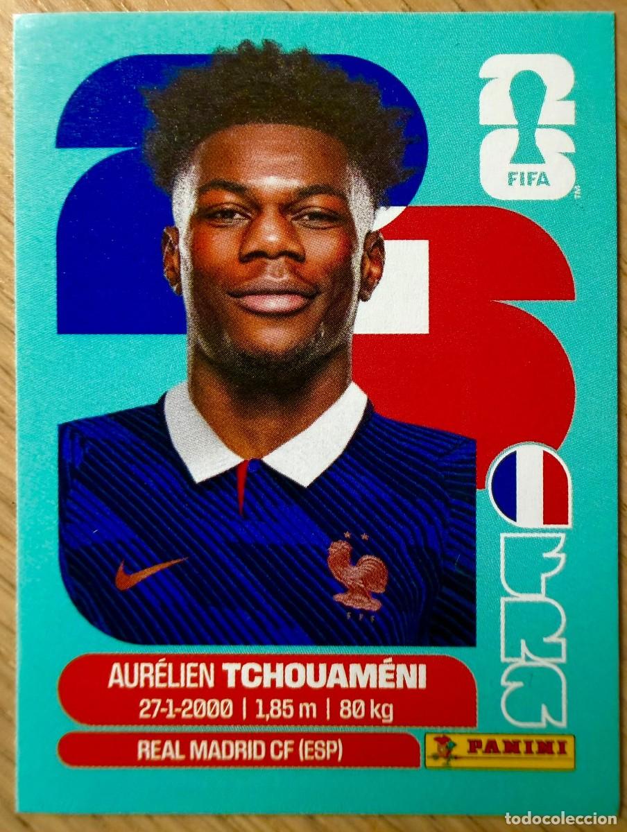 Cromos de F&uacute;tbol: FRA9 FRA 9 TCHOUAMENI FRANCIA MUNDIAL FIFA WORLD CUP 2026 26 STICKER CROMO PANINI SIN PEGAR