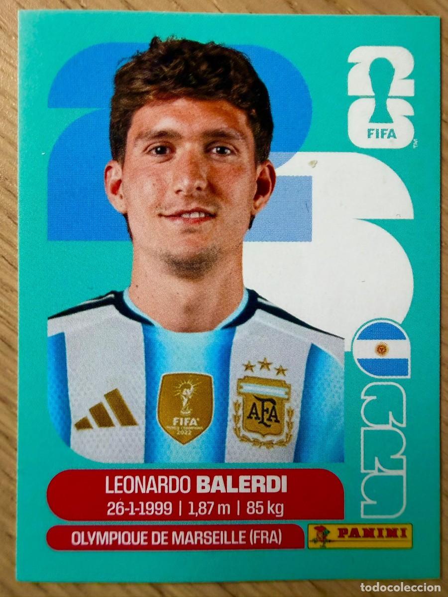 Figurine di Calcio: ARG7 ARG 7 BALERDI ARGENTINA MUNDIAL FIFA WORLD CUP 2026 26 STICKER CROMO PANINI SIN PEGAR