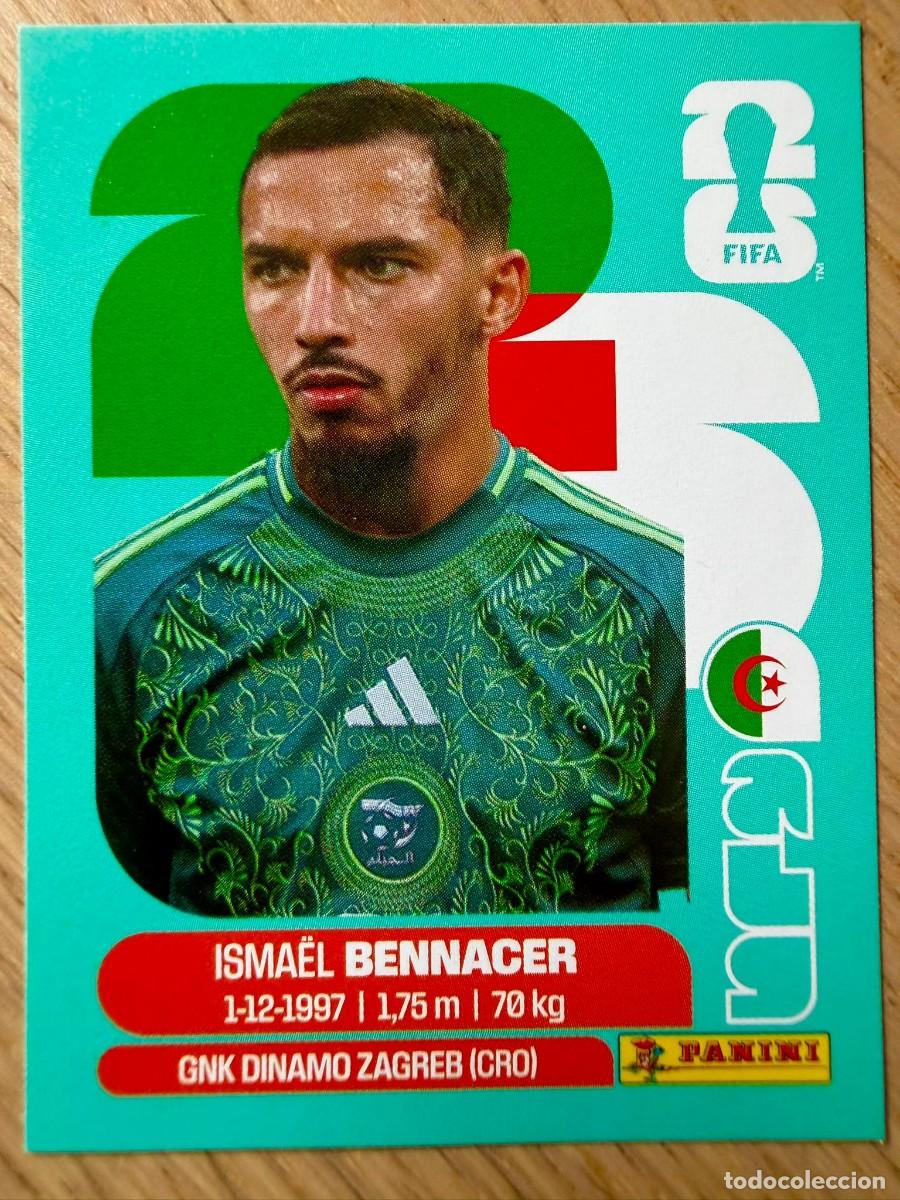 Cromos de F&uacute;tbol: ALG8 ALG 8 BENNACER ARGELIA MUNDIAL FIFA WORLD CUP 2026 26 STICKER CROMO PANINI SIN PEGAR
