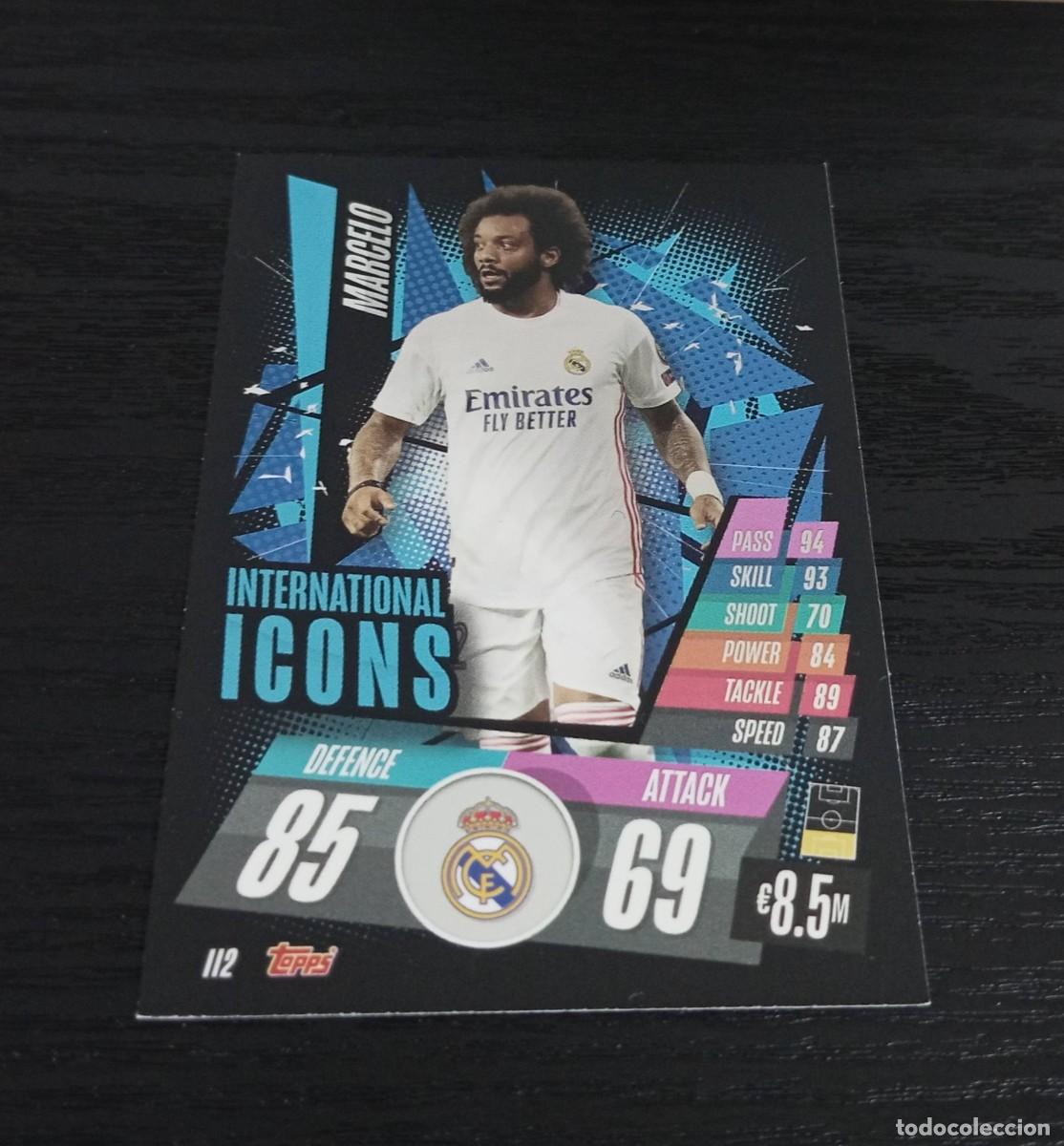 Cromos de F&uacute;tbol: -TOPPS MATCH ATTAX 20-21 : II2 MARCELO ( REAL MADRID ) -- INTERNATIONAL ICONS II 2 --