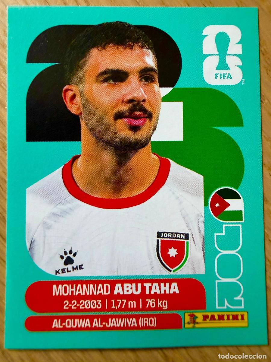 Cromos de F&uacute;tbol: JOR12 JOR 12 ABU TAHA JORDANIA MUNDIAL FIFA WORLD CUP 2026 26 STICKER CROMO PANINI SIN PEGAR