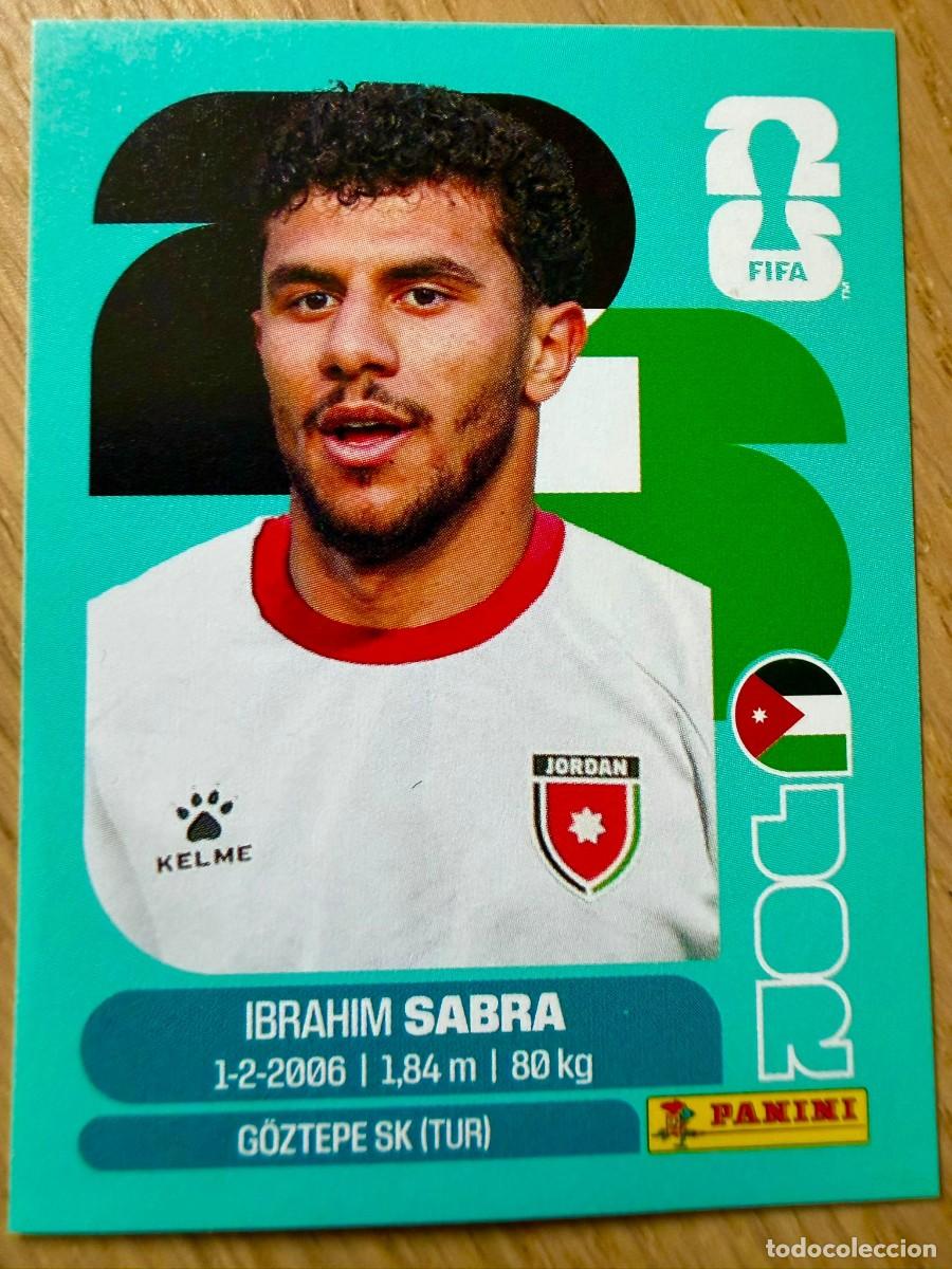 Cromos de F&uacute;tbol: JOR20 JOR 20 SABRA JORDANIA MUNDIAL FIFA WORLD CUP 2026 26 STICKER CROMO PANINI SIN PEGAR