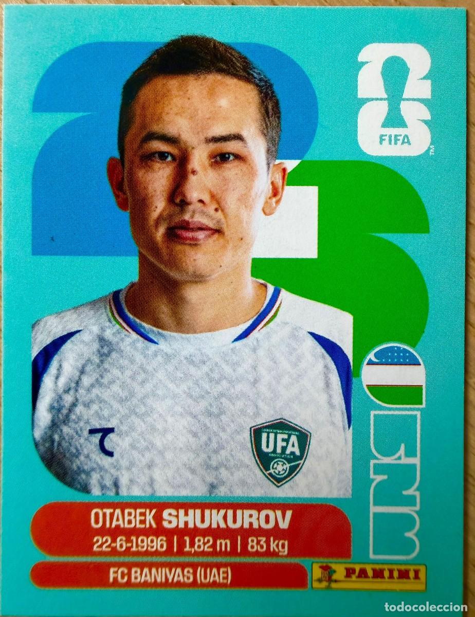 Cromos de F&uacute;tbol: UZB11 UZB 11 SHUKUROV UZBEKISTAN MUNDIAL FIFA WORLD CUP 2026 26 STICKER CROMO PANINI SIN PEGAR