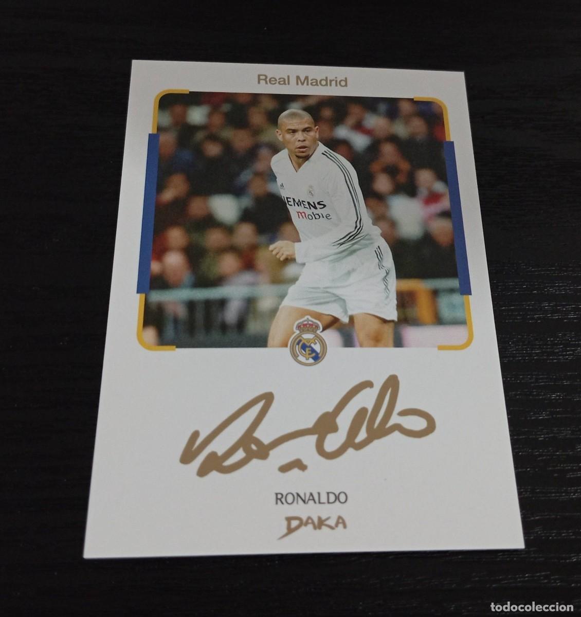 Cromos de F&uacute;tbol: -DAKA REAL MADRID 25-26 : IC10 RONALDO ( REAL MADRID ) -- INSTANT CHEKI -- IC 10