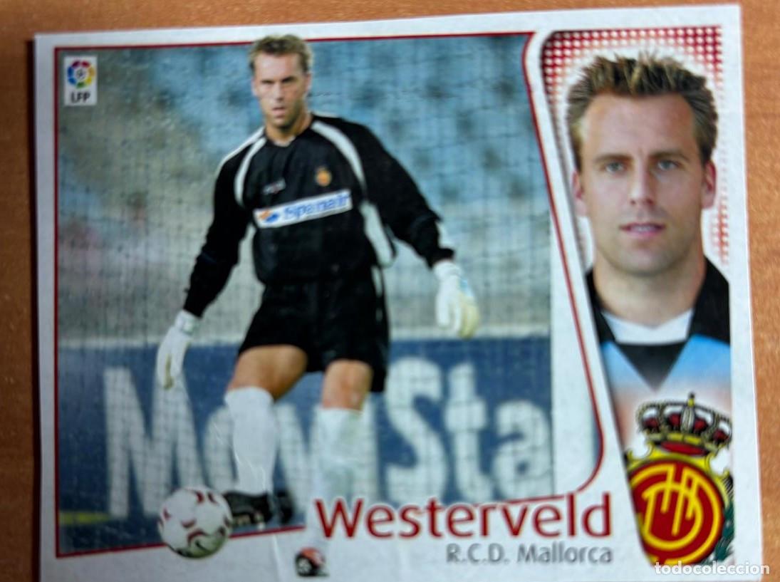 Cromos de F&uacute;tbol: EDICIONES ESTE 2004-2005 04 05 FICHAJE N&ordm; 48 WESTERVELD (MALLORCA) RECORTADO LEER