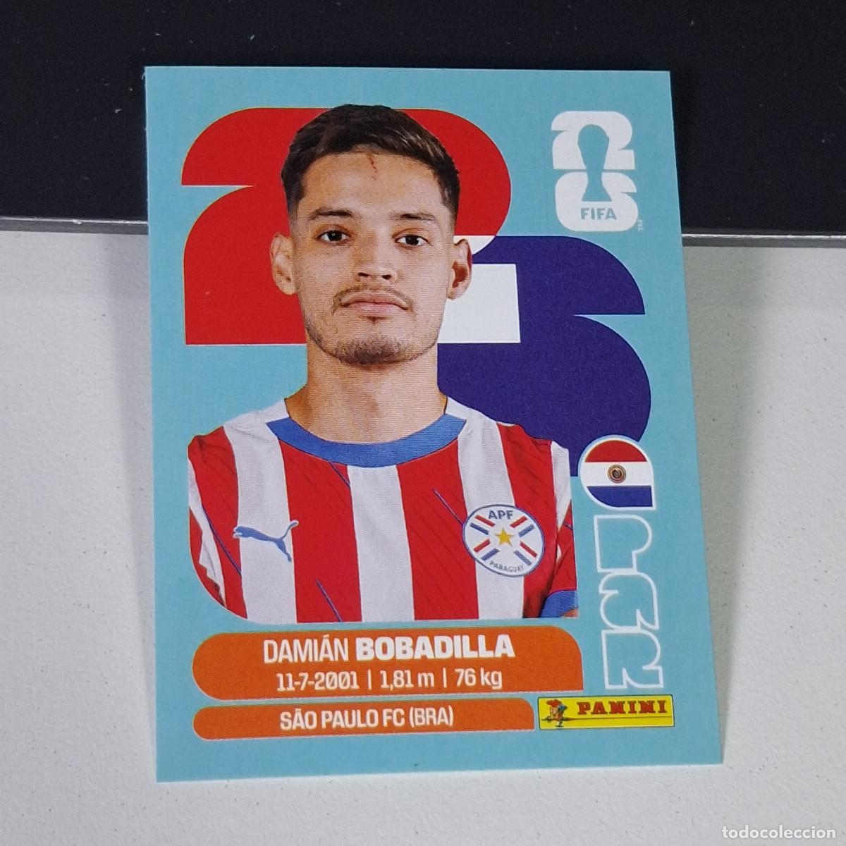 Cromos de F&uacute;tbol: B2 PAR11 DAMI&Aacute;N BOBADILLA 11 PARAGUAY PAR MUNDIAL FIFA WORLD CUP 2026 STICKER PANINI