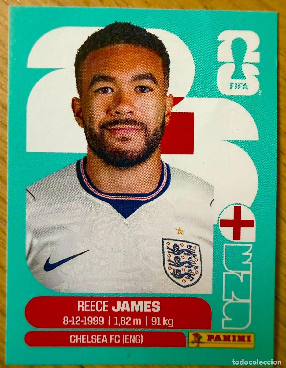 Figurine di Calcio: ENG7 ENG 7 REECE JAMES INGLATERRA MUNDIAL FIFA WORLD CUP 2026 26 STICKER CROMO PANINI SIN PEGAR