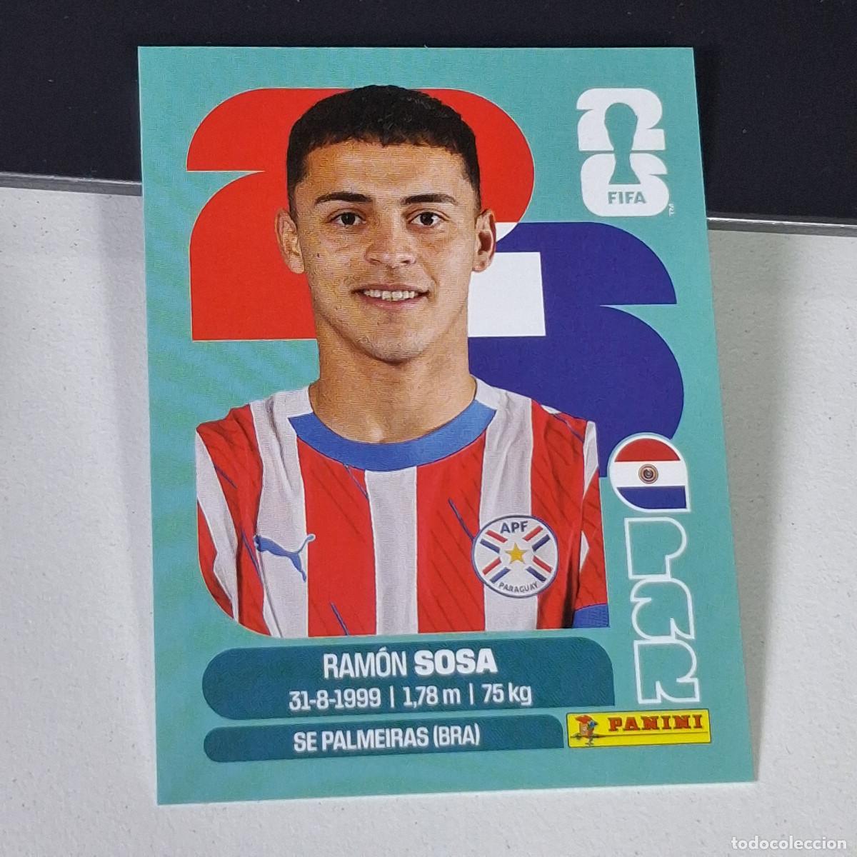 Figurine di Calcio: B2 PAR18 RAM&Oacute;N SOSA 18 PARAGUAY PAR MUNDIAL FIFA WORLD CUP 2026 STICKER PANINI