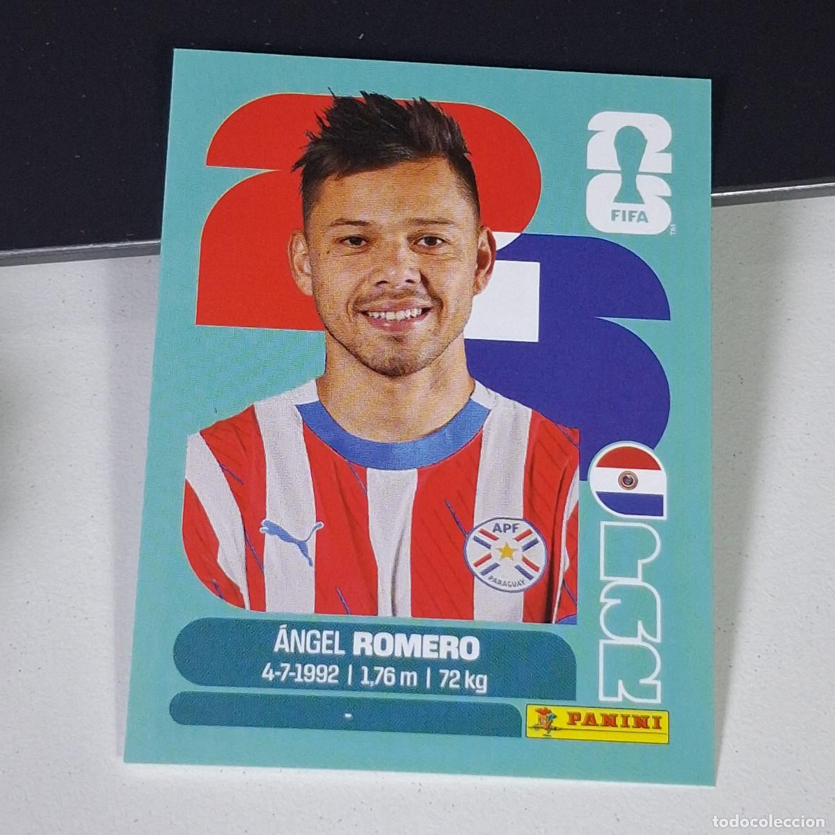 Figurine di Calcio: B2 PAR19 &Aacute;NGEL ROMERO 19 PARAGUAY PAR MUNDIAL FIFA WORLD CUP 2026 STICKER PANINI