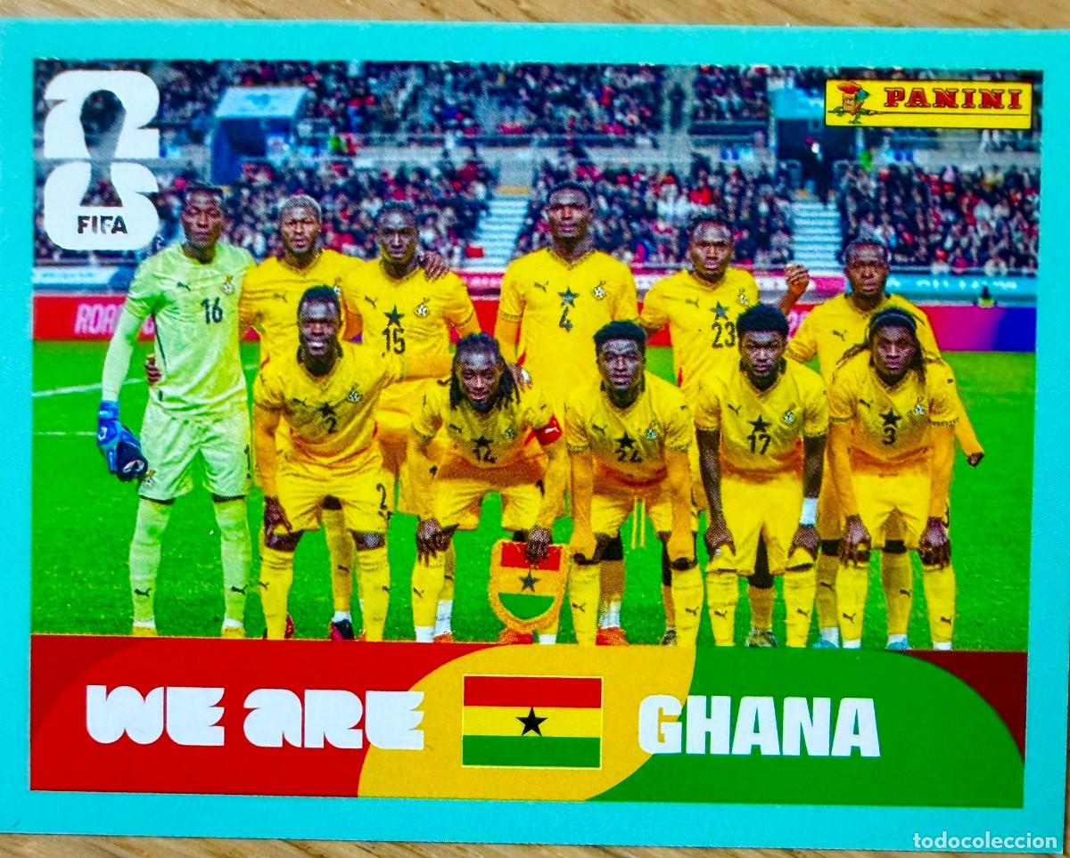 Figurine di Calcio: GHA13 GHA 13 PLANTILLA GHANA MUNDIAL FIFA WORLD CUP 2026 26 STICKER CROMO PANINI SIN PEGAR