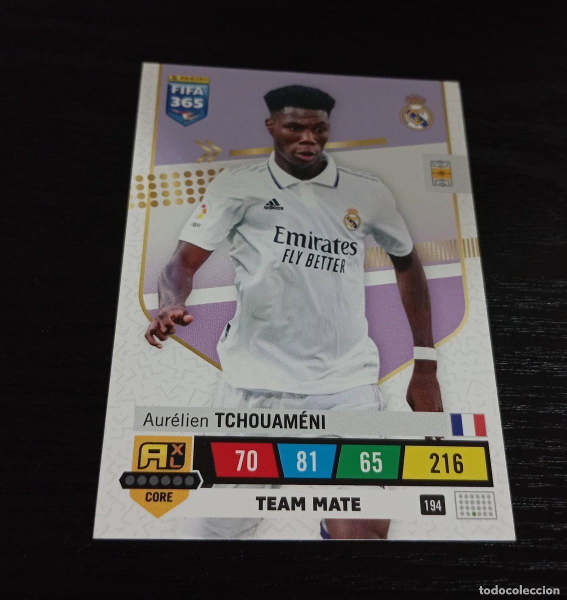 Cromos de F&uacute;tbol: -ADRENALYN FIFA 365 2023 : 194 TCHOUAMENI ( REAL MADRID )