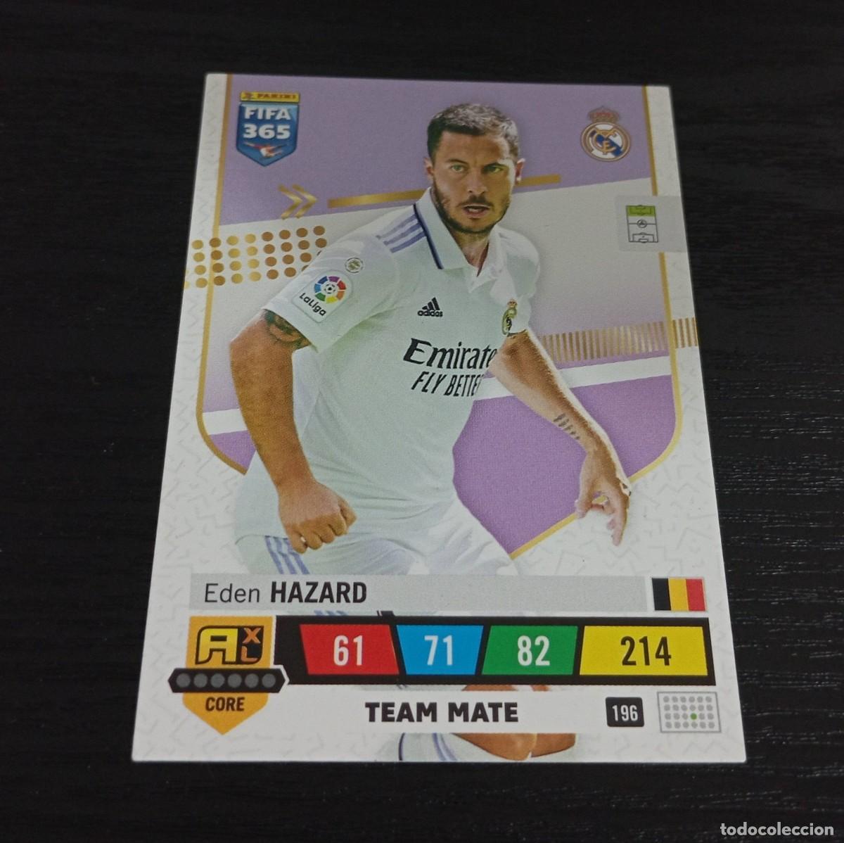 Cromos de F&uacute;tbol: -ADRENALYN FIFA 365 2023 : 196 HAZARD ( REAL MADRID )