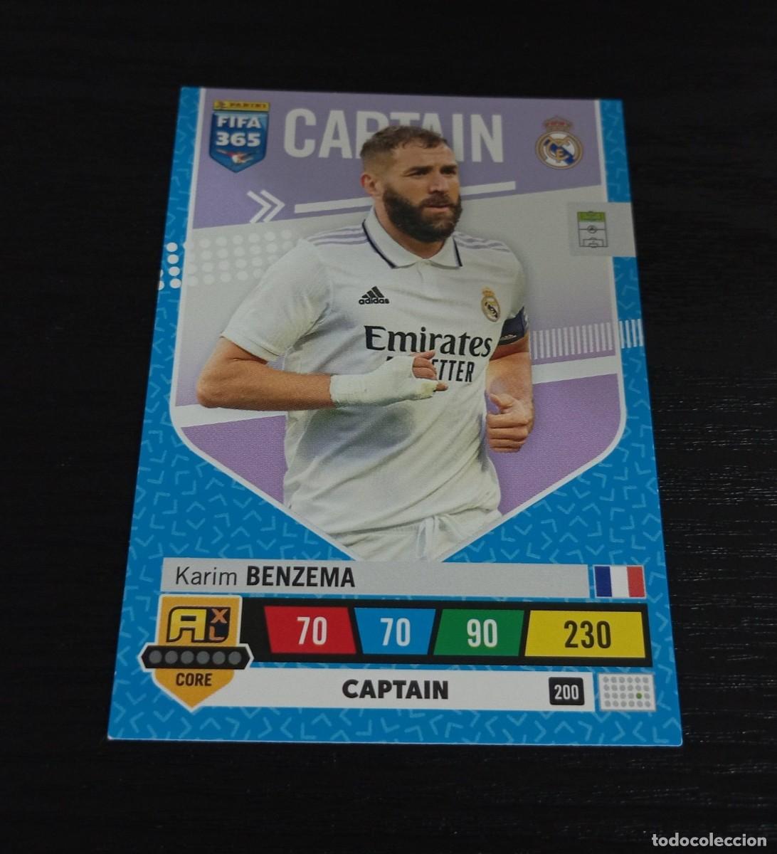 Cromos de F&uacute;tbol: -ADRENALYN FIFA 365 2023 : 200 BENZEMA ( REAL MADRID )