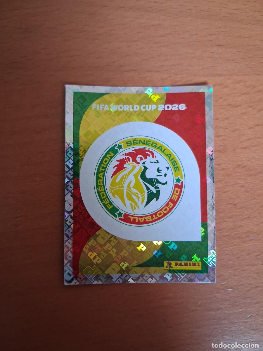 Cromos de F&uacute;tbol: Fifa World Cup 26 Mundial 2026 SEN 1 Senegal Escudo Logo