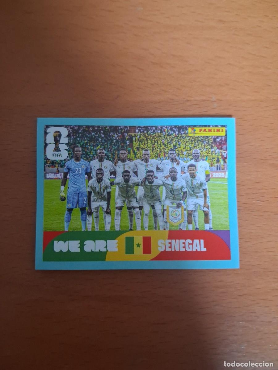 Cromos de F&uacute;tbol: Fifa World Cup 26 Mundial 2026 SEN 13 Senegal Foto de Equipo Plantilla Alineacion