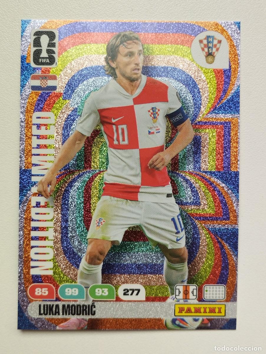Cromos de F&uacute;tbol: CROMO CARD ADRENALYN MUNDIAL WORLD CUP 2026 LIMITED EDITION CROACIA LUKA MODRIC