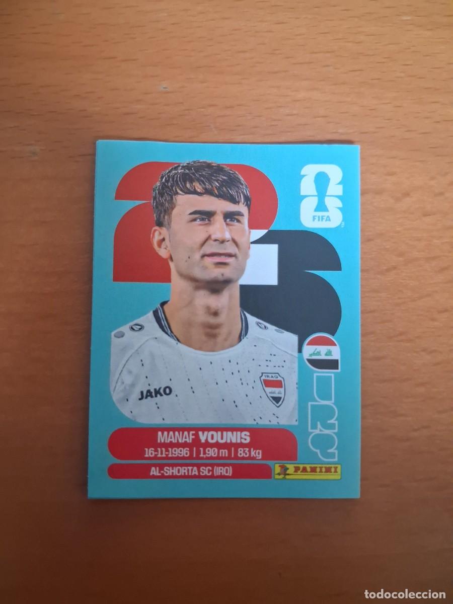Football Stickers: Fifa World Cup 26 Mundial 2026 IRQ 8 Iraq Manaf Younis