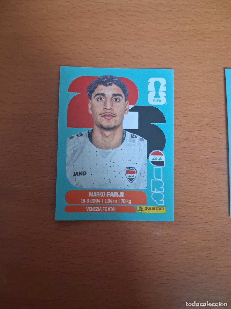 Cromos de F&uacute;tbol: Fifa World Cup 26 Mundial 2026 IRQ 16 Iraq Marko Farji