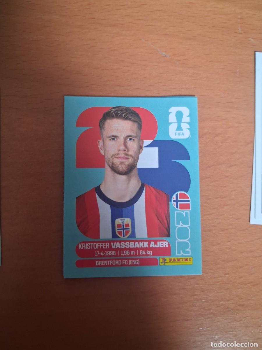 Cromos de F&uacute;tbol: Fifa World Cup 26 Mundial 2026 NOR 5 Noruega Kristoffer Vassbakk Ajer
