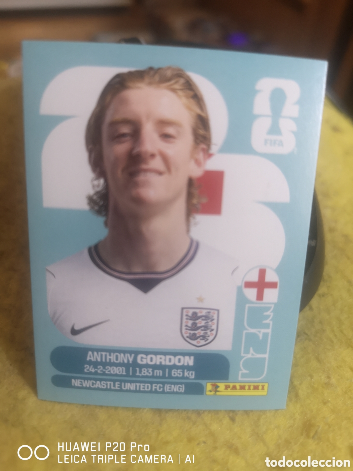 Football Stickers: FIFA WORLD CUP MUNDIAL 2026 GORDON - ENG 15