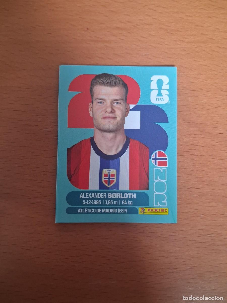 Cromos de Futebol: Fifa World Cup 26 Mundial 2026 NOR 16 Noruega Alexander Sorloth