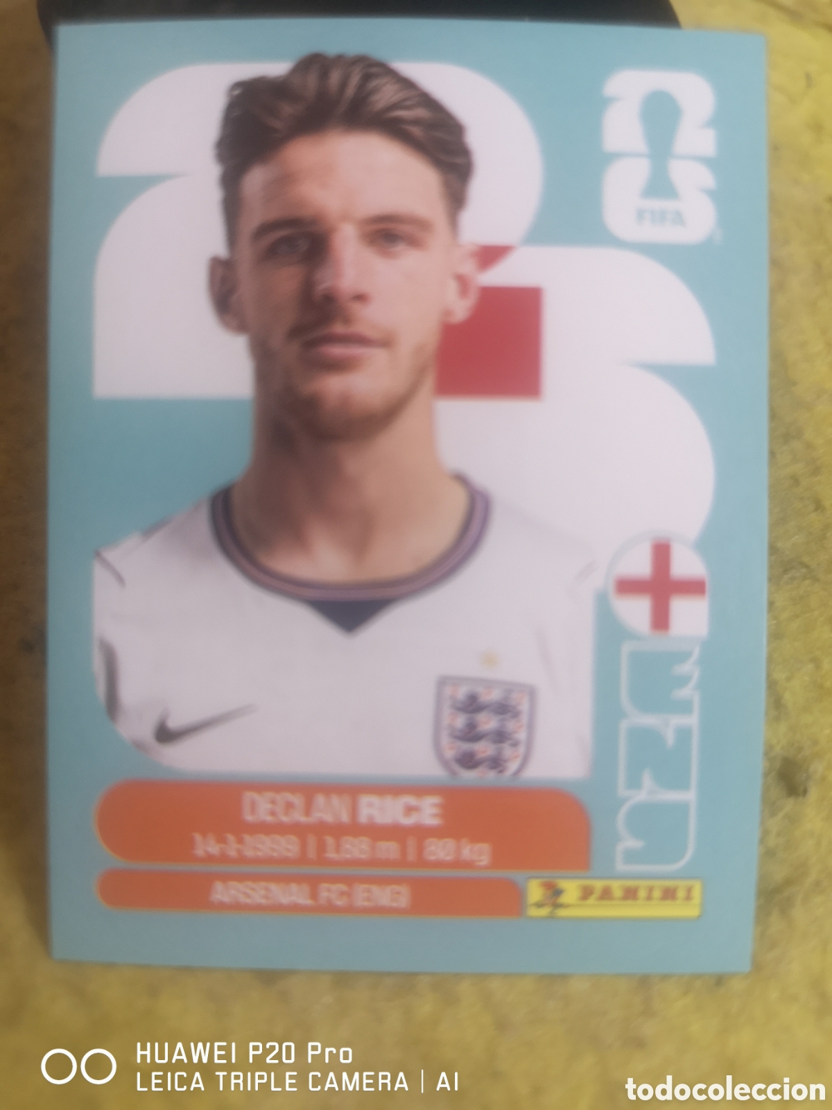 Cromos de F&uacute;tbol: FIFA WORLD CUP MUNDIAL 2026 DECLAN RICE - ENG 10
