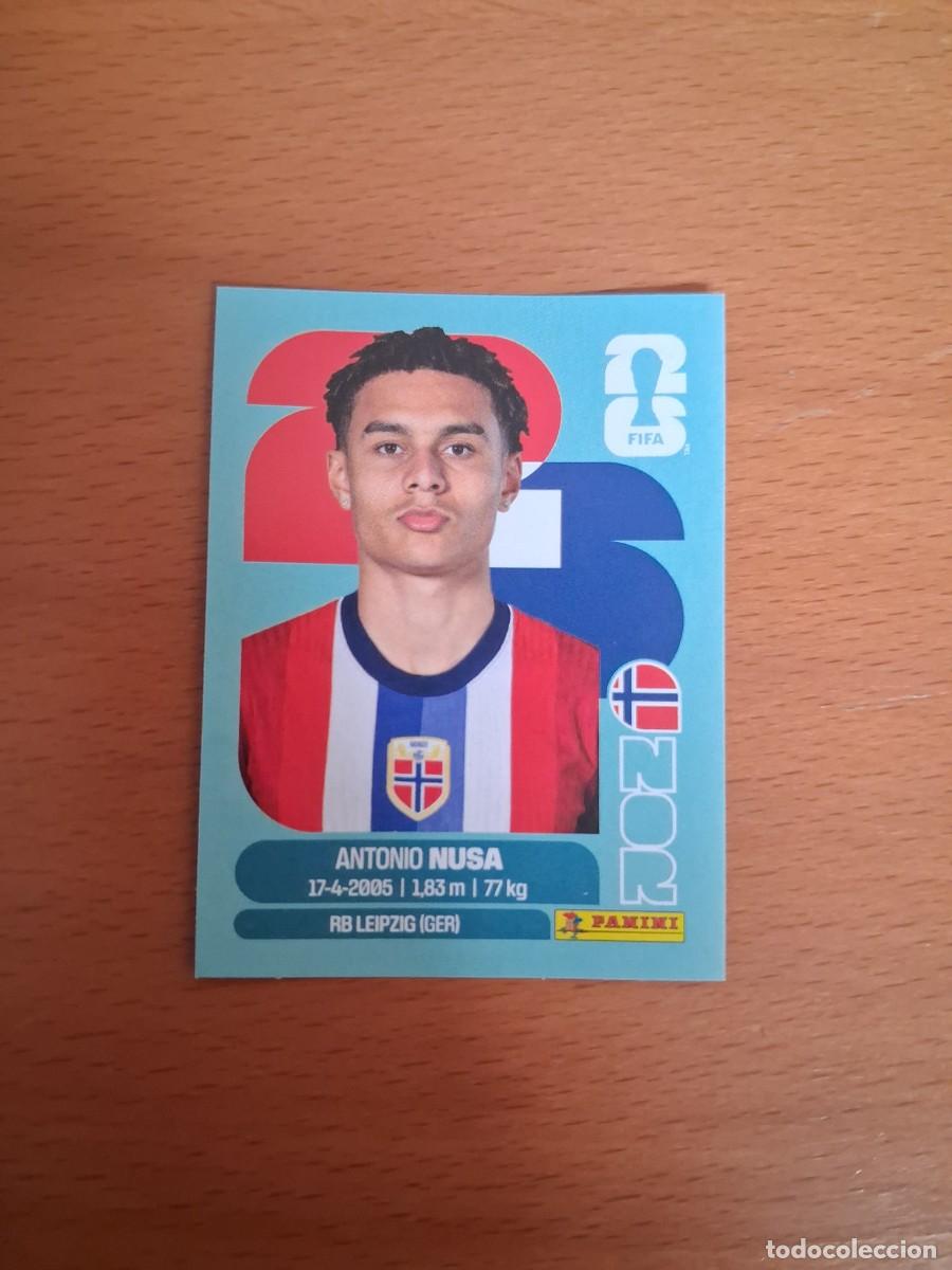 Cromos de Futebol: Fifa World Cup 26 Mundial 2026 NOR 19 Noruega Antonio Nusa