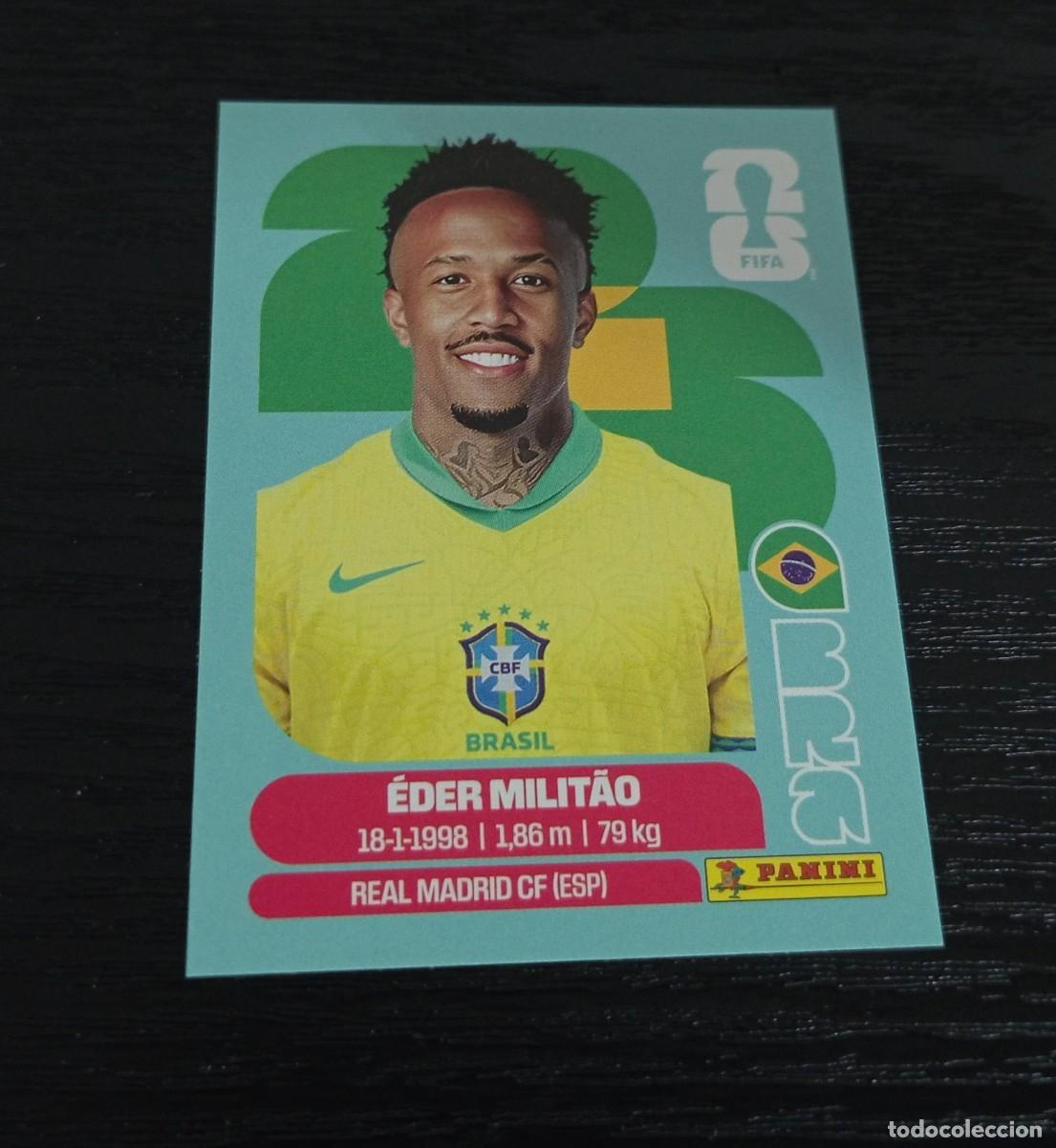 Cromos de F&uacute;tbol: -PANINI MUNDIAL 2026 : BRA 5 MILITAO ( BRASIL ) REAL MADRID