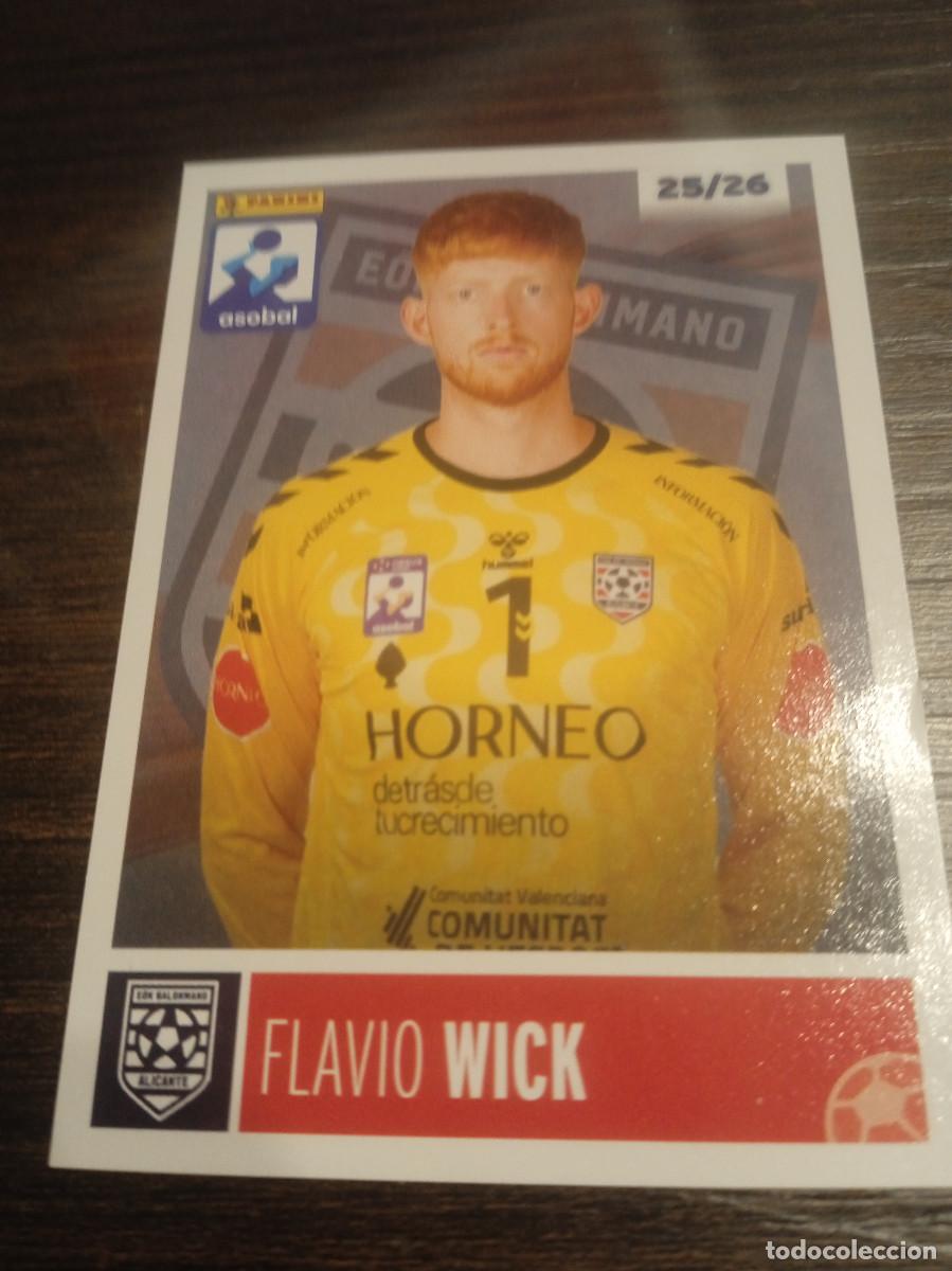 Cromos de F&uacute;tbol: Cromo Panini Asobal liga balomano 2025/2026 25/26 Flavio Wick 287