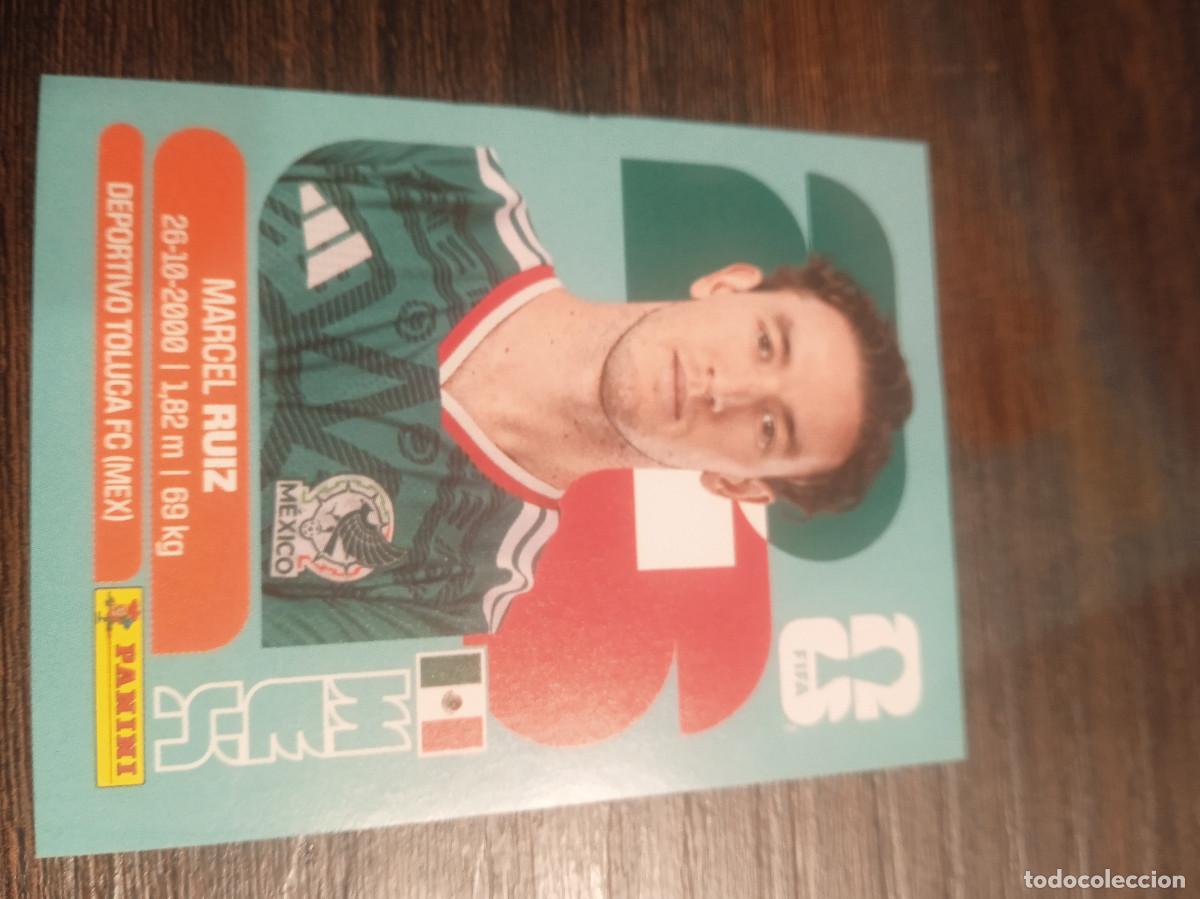 Cromos de F&uacute;tbol: Cromo Mundial Futbol 2026 Panini canada usa Mexico Logo Mexico Marcel Ruiz MEX 12