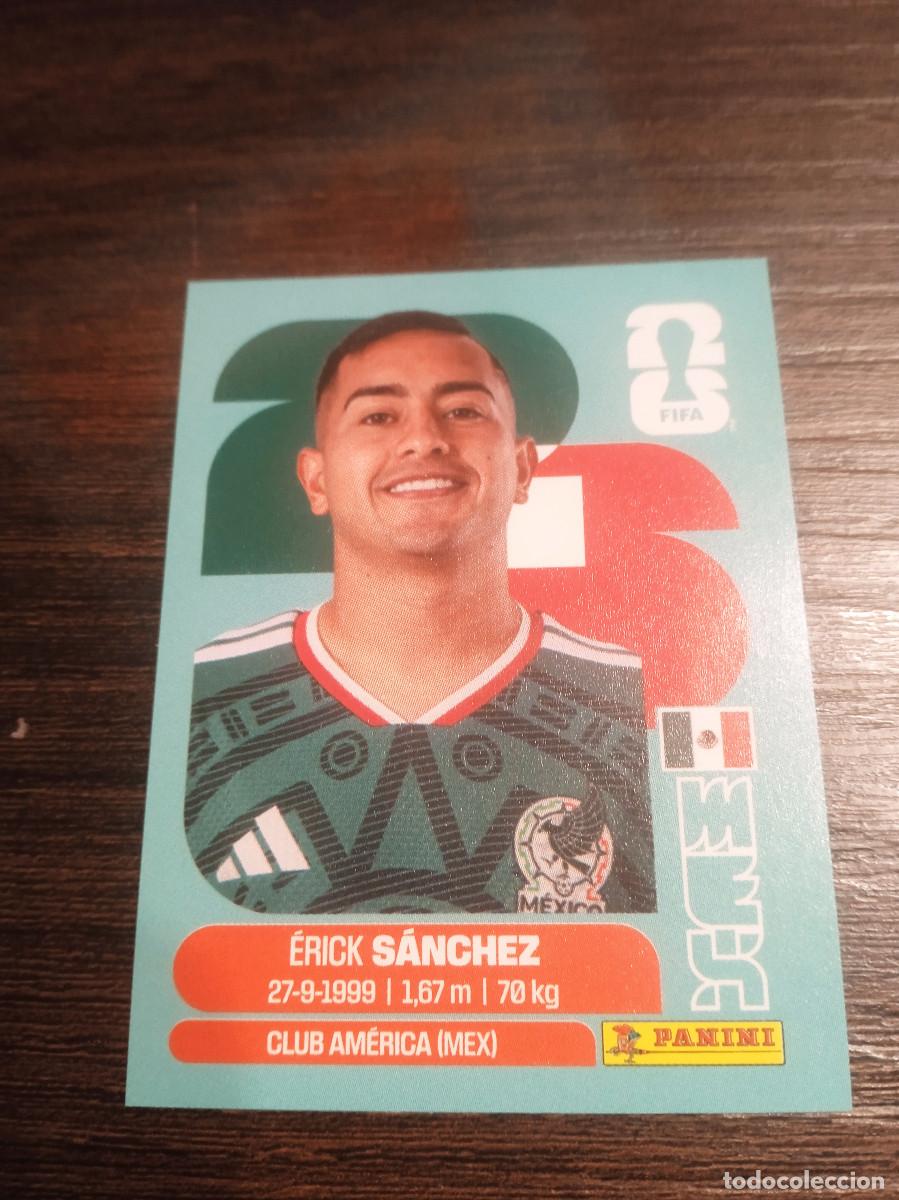 Cromos de F&uacute;tbol: Cromo Mundial Futbol 2026 Panini canada usa Mexico Logo Mexico Erick Sanchez MEX 14