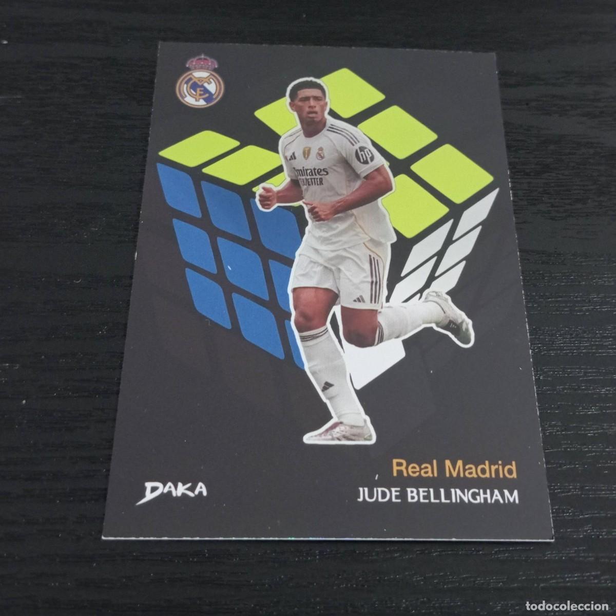 Cromos de F&uacute;tbol: -DAKA REAL MADRID 25-26 : GC 12 BELLINGHAM ( REAL MADRID ) NUMERADA /199