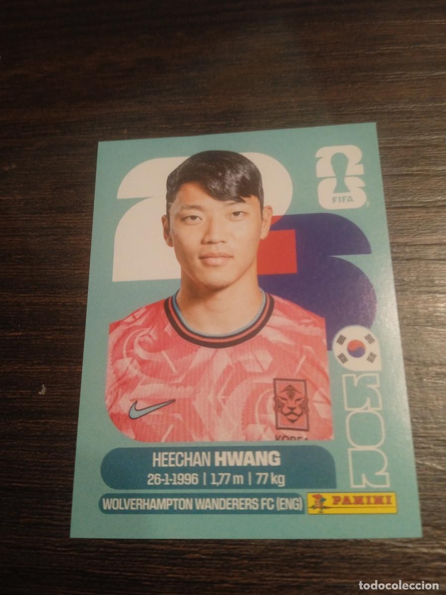 Cromos de F&uacute;tbol: Cromo Mundial Futbol 2026 Panini canada usa Mexico Corea sur Heechan Hwang KOR 19