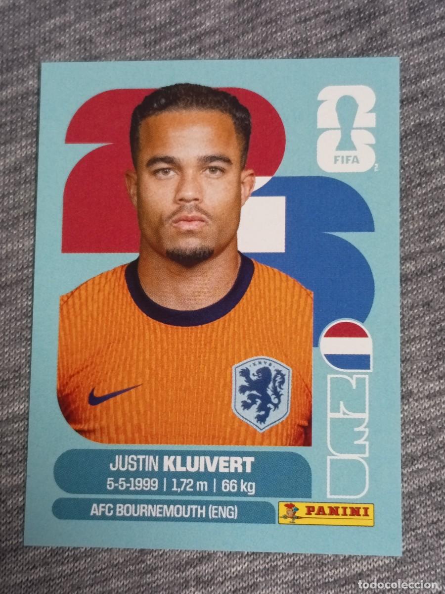Cromos de F&uacute;tbol: KLUIVERT NED 16 STICKER MUNDIAL 2026 PANINI FIFA WORLD CUP NUEVO