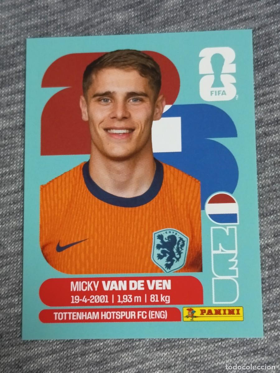 Cromos de F&uacute;tbol: VAN DE VEN NED 4 STICKER MUNDIAL 2026 PANINI FIFA WORLD CUP NUEVO