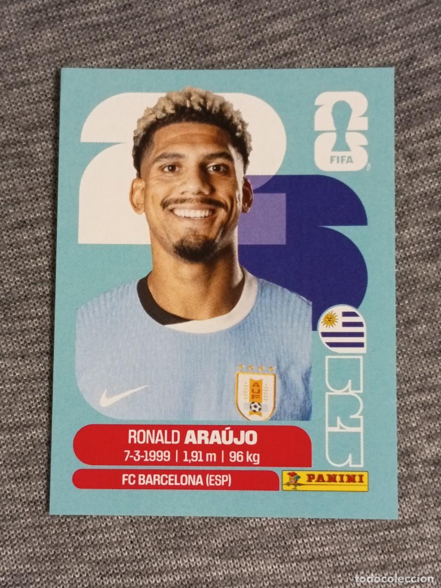 Cromos de F&uacute;tbol: ARAUJO URU 4 STICKER MUNDIAL 2026 PANINI FIFA WORLD CUP NUEVO