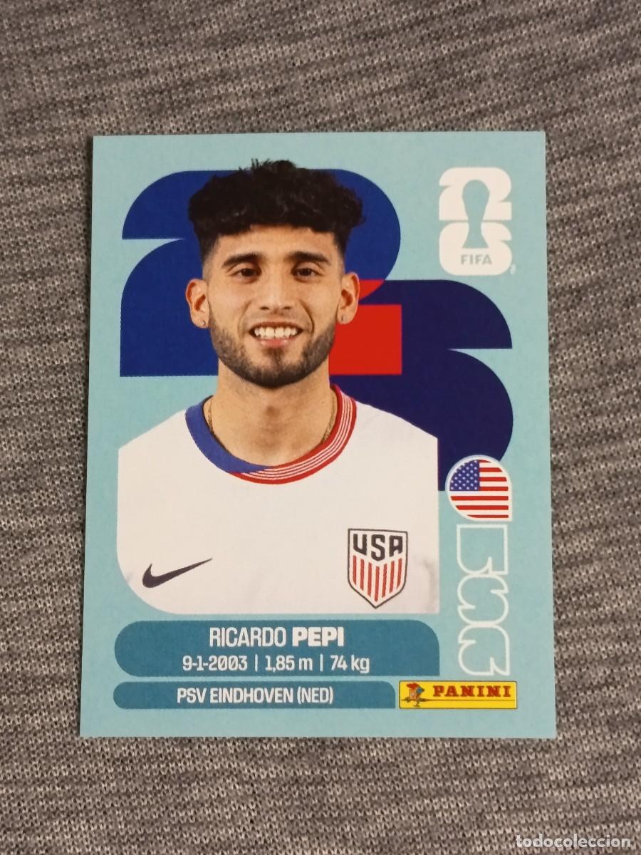 Cromos de F&uacute;tbol: PEPI USA 18 STICKER MUNDIAL 2026 PANINI FIFA WORLD CUP NUEVO
