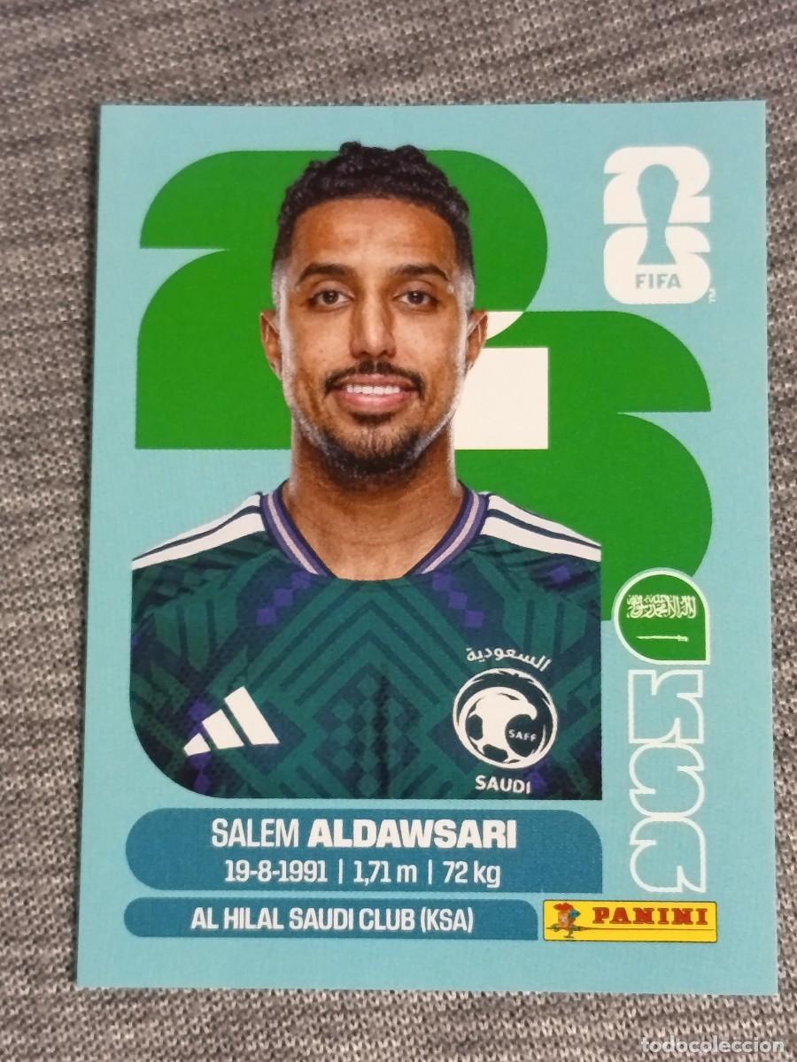 Cromos de F&uacute;tbol: ALDAWSARI KSA 16 STICKER MUNDIAL 2026 PANINI FIFA WORLD CUP NUEVO