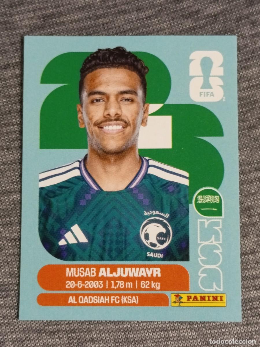 Cartes &agrave; collectionner de Football: ALJUWAYR KSA 9 STICKER MUNDIAL 2026 PANINI FIFA WORLD CUP NUEVO