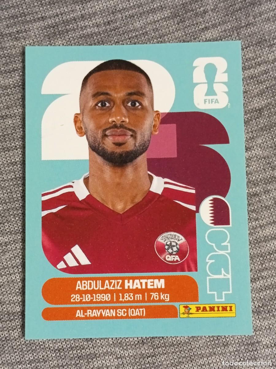 Cromos de F&uacute;tbol: HATEM QAT 15 STICKER MUNDIAL 2026 PANINI FIFA WORLD CUP NUEVO
