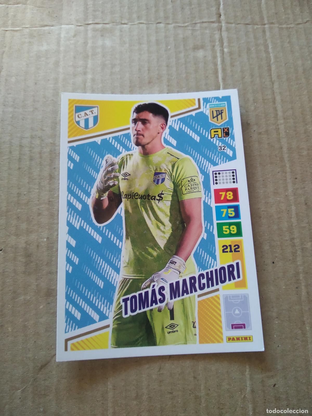 Cromos de F&uacute;tbol: 32 TOMAS MARCHIORI ATLETICO TUCUMAN CROMO FUTBOL PANINI ARGENTINO 2023 LIGA ARGENTINA ADRENALYN