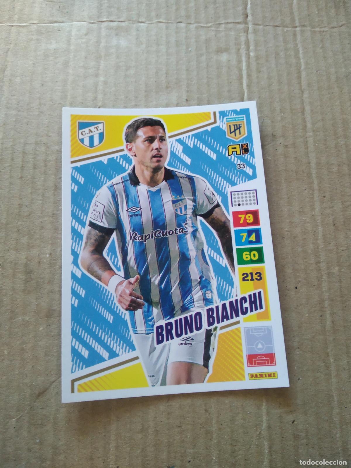 Cromos de F&uacute;tbol: 33 BRUNO BIANCHI ATLETICO TUCUMAN CROMO FUTBOL PANINI ARGENTINO 2023 LIGA ARGENTINA ADRENALYN